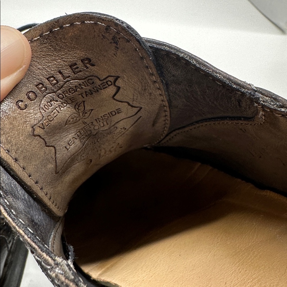 Bed Stu Black Leather “Wingtips” - Picture 9 of 9